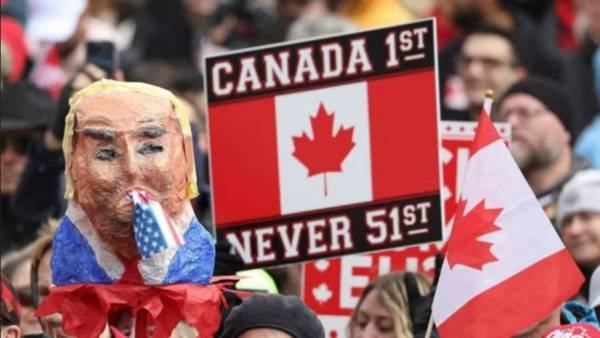 Mayoría de canadienses considera a EE. UU. como un «enemigo» debido a Trump