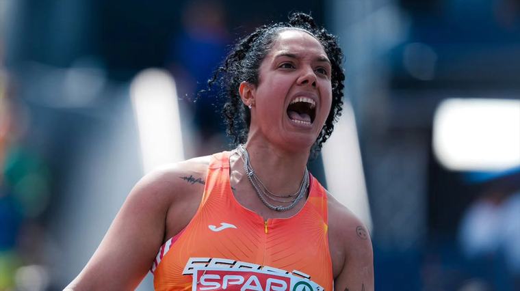 La jabalinista cubana Yulenmis Aguilar, que pensaba en el retiro, logra un récord para España