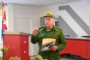 Díaz-Canel ratifica que la preparación del pueblo para la defensa sigue siendo una prioridad en el Día Nacional de la Defensa