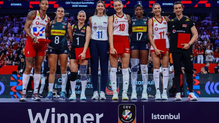 Melissa Vargas es MVP con Turquía al revalidar el título de Europa y clasificarse para las Olimpiadas